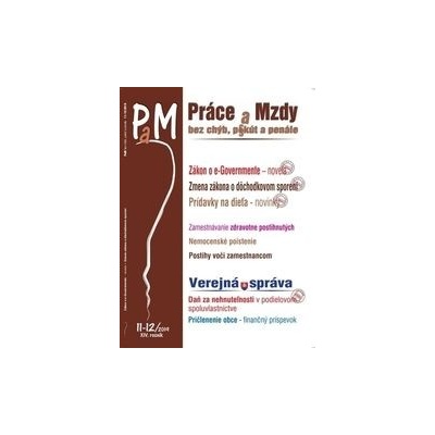 Práce a mzdy 11-12/2019