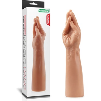 Image 1 of Lovetoy King Size Realistic Magic Hand 13.5" Flesh