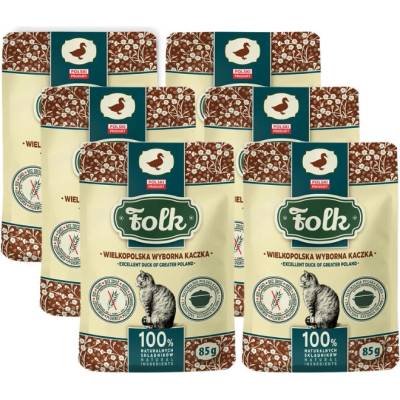 FOLK Wielkopolska lahodná kachna, sáček 6 x 85 g