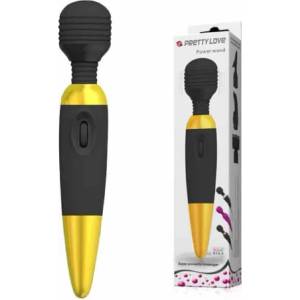 Pretty Love Power Wand Black/Gold