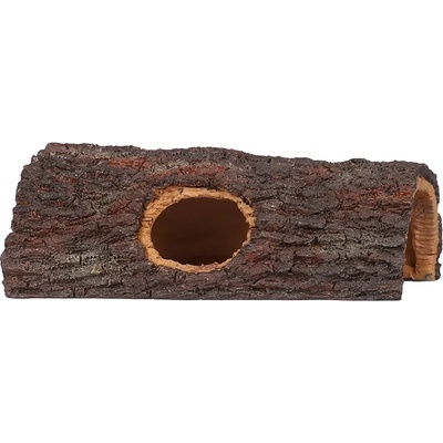 Duvo Plus - Декоративен тунел родилка дънер дъб за аквариуми, 16 см