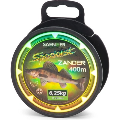 Saenger specialist Zander candát 400 m 0,3 mm