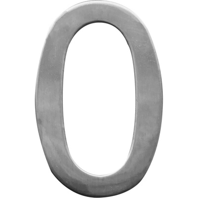 číslo domovní STAR č.0 75mm nerez