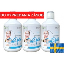 KolagenDrink 60-dňový program Collagen 10 000 PURE Peptide hydrolyzovaný rybí kolagén 3 x 500 ml