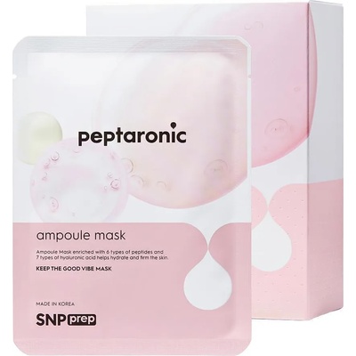 SNP Шийт маска с пептиди SNP Prep Peptaronic Ampoul Mask 25ml
