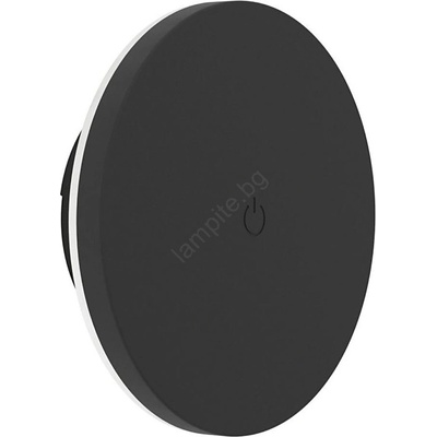 EGLO 75874 - LED димируемо външно стенно осветително тяло VALGIANO LED/5W/5V 2000 mAh IP44 черно (EG75874)