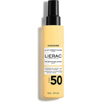 LIERAC Sunissime SPF50 150ml Sunscreen - Golden