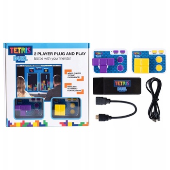 Cenega Конзола Cenega Tetris Duel TV, за 2 играчи, Plug & Play (SB11412)