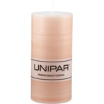Unipar Светла оранжева свещ , време на горене 73 h Finelines - Unipar (Finelines Light Orange Pillar 70x150)