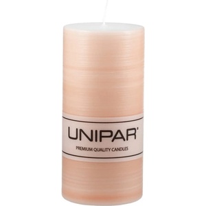Unipar Светла оранжева свещ , време на горене 73 h Finelines - Unipar (Finelines Light Orange Pillar 70x150)