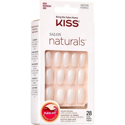 KISS Salon Natural Break Even umelé nechty 28 ks