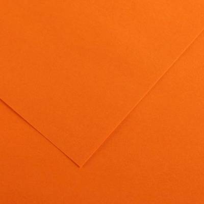 Canson farebný papier Vivaldi 50 x 65 cm 240 g 125H Oranžová 9