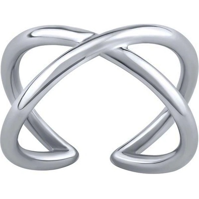SILVEGO Stříbrný otevřený prsten Arin infinity RMM22726
