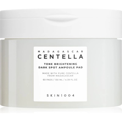 SKIN1004 Madagascar Centella Tone Brightening Dark Spot Ampoule Pad тонизиращи възглавнички Против тъмни петна 60 бр
