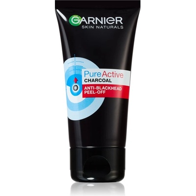 Garnier Pure Active zlupovacia maska proti čiernym bodkám s aktívnym uhlím 50 ml