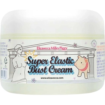 Elizavecca - Milky Piggy Super Elastic Bust Cream 100 ml zpevňující veganský krém na poprsí pro pevnost a hydrataci pokožky