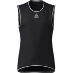Löffler Мъжко синтетично термобельо Löffler Windproof Singlet Transtex Light 100 Synthetic base layer - Black / White - размер 50 (EU) (014-2639-0113)