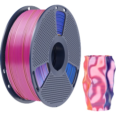 SUNLU Silk PLA+ Tri-Color Red Yellow Blue - 1, 75 mm / 1000 g (6933582315726)