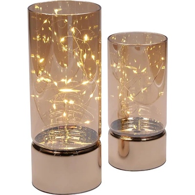 Solight sada dvou vánočních LED světélek 15 20cm 30x LED AA baterie