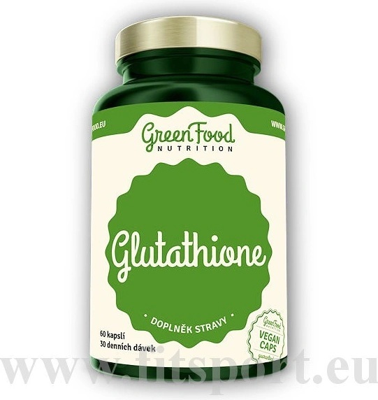glutathion v potrav prek 20g GreenFood Glutathione 60 kapsl od