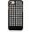 Bling My Thing Extravaganza Case - дизайнерски поликарбонатов кейс с кристали Сваровски за iPhone SE (2020), iPhone 8, iPhone 7 (черен)