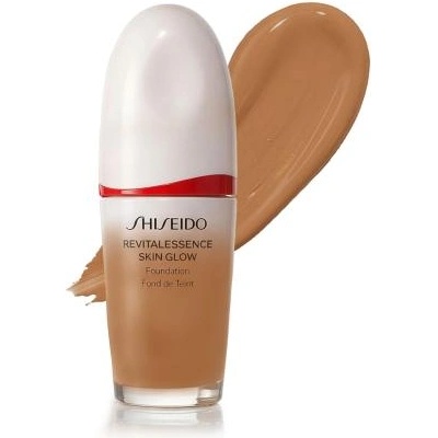 Shiseido Revitalessence Skin Glow Foundation SPF30 озаряващ фон дьо тен със слънцезащита 30 ml нюанс 420 Bronze