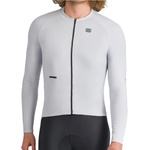 Sportful Мъжка фланелка с дълъг ръкав за колоездене Sportful Supernova Thermal Jersey Cycling jersey - Stone Grey - размер XL (056-3778-0314)