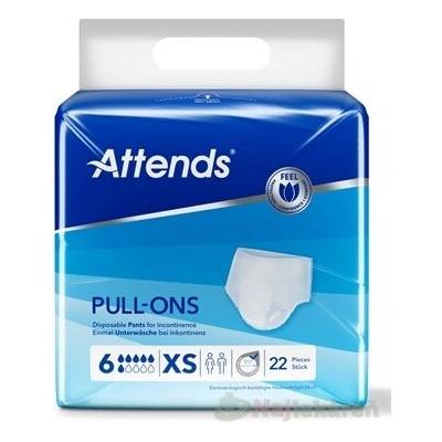 ATTENDS Pull-Ons 6 XS inkontinenčné nohavičky 1499ml 22 ks
