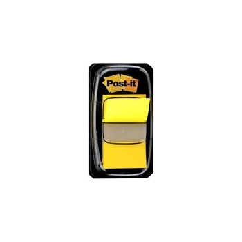 3M Сигнални ленти 3М Post-it 680, 25.4x43.2mm, жълт (02203-А-ЖЪЛТ)