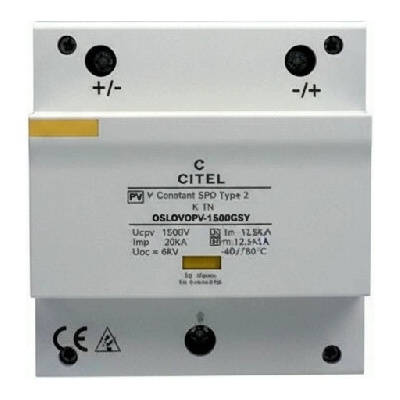 Citel Přepěťová ochrana 1+2 pro fotovoltaiku DS60VGPV
