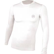 Pánské bezešvé triko dlouhý rukáv Active-Fit Bílá