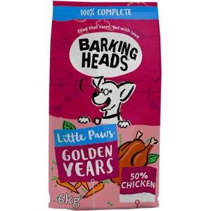 Barking Heads & Meowing Heads Little Paws Golden Years Chicken 6 кг