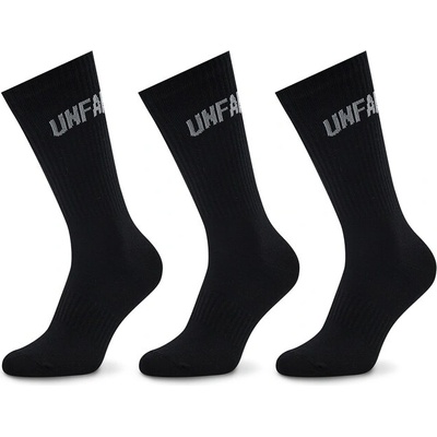 Unfair Athletics Комплект 3 чифта дълги чорапи мъжки Unfair Athletics Curved UNFR22-164 Черен (Curved UNFR22-164)