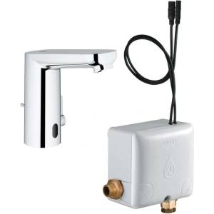 GROHE Eurosmart Cosmopolitan E - Електронна смесителна батерия за умивалник, Powerbox, хром 36386001 (36386001)