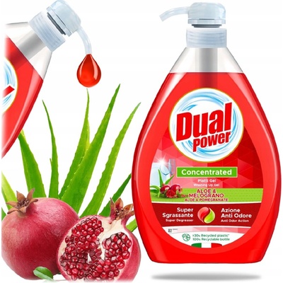 Dual power Aloe & Melograno antibakterial Čistiaci prostriedok na ručné umývanie riadu 1 l