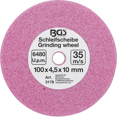 Bgs technic Brusný kotouč 100 x 4,5 x 10 mm 3178