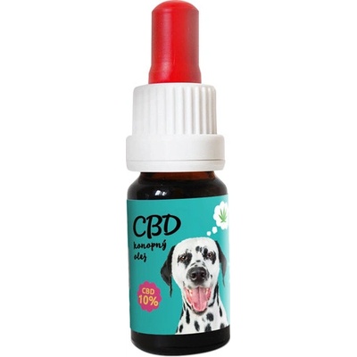 Zelená Země CBD kvapky pre psov 10% 10 ml