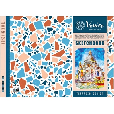 Bourgeois Бележник Bourgeois 197х145 36л Бели Тв. К. Venice (1120663-215921-21520)