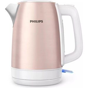 Philips Електрическа кана Philips HD9350/96 (Мостра), вместимост 1.7 l, неръждаема стомана, 1850W, розово злато Електрически кани