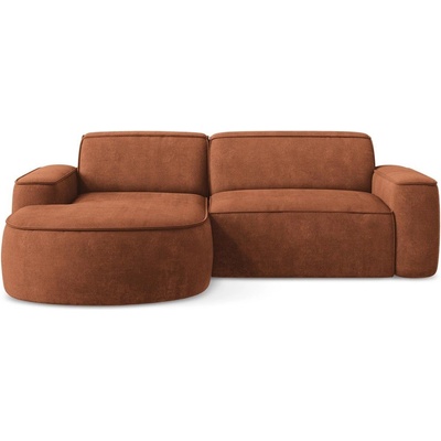 makamii Теракотен шенилов ъглов диван (ляв ъгъл) Omao - Makamii (OMAO_LC_S_61_P1_C8)