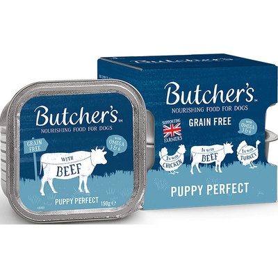 Butcher's Dog Original Junior kura hovädzie moriak 4 x 150 g