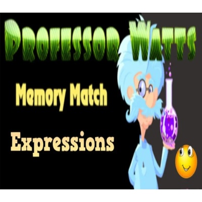 Professor Watts Memory Match: Expressions