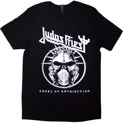 Judas Priest Angel Of Retribution Headshot (Back Print) Black M Риза (JPTEE35MB02)