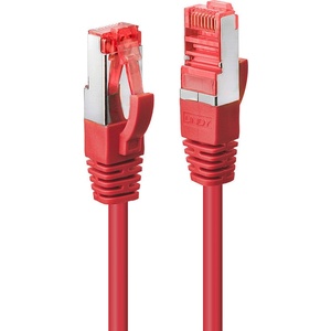 Lindy Пач кабел LINDY 47737, S/FTP, Cat. 6, 7.5m, червен (47737)