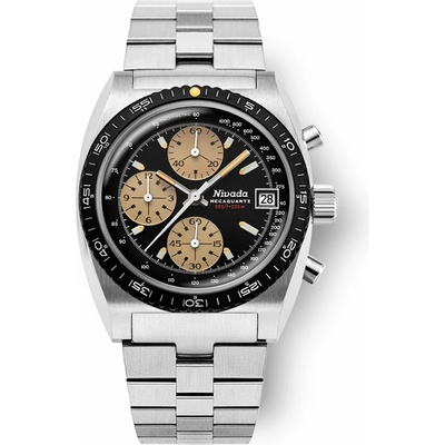 Nivada Grenchen Autochron Meca - Chronosport Bracelet
