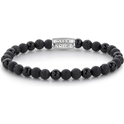 Rebel & Rose RR-60033-S-S Black Rocks