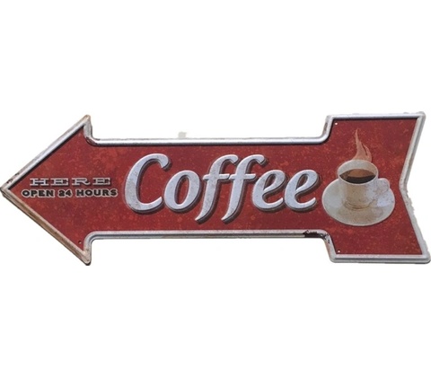 Ceduľa Coffee