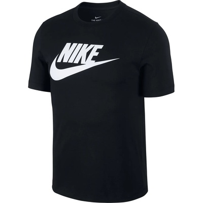 Nike Мъжка тениска Nike Icon Futura T-Shirt Mens - Black/White