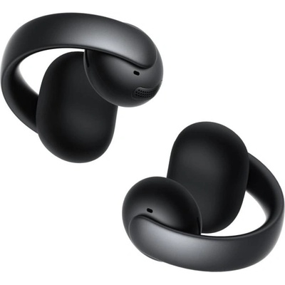 Спортни слушалки с отворен дизайн и кейс за зареждане - Anker SoundCore AeroClip Open-Ear Clip-On TWS Earbuds with Adaptive Comfort (черен) (A3388G11)