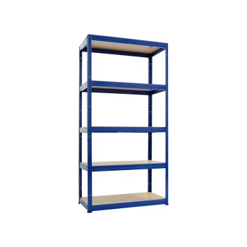 Carmen Метален стелаж STAR 180x90x40 см, до 175 кг на рафт - син